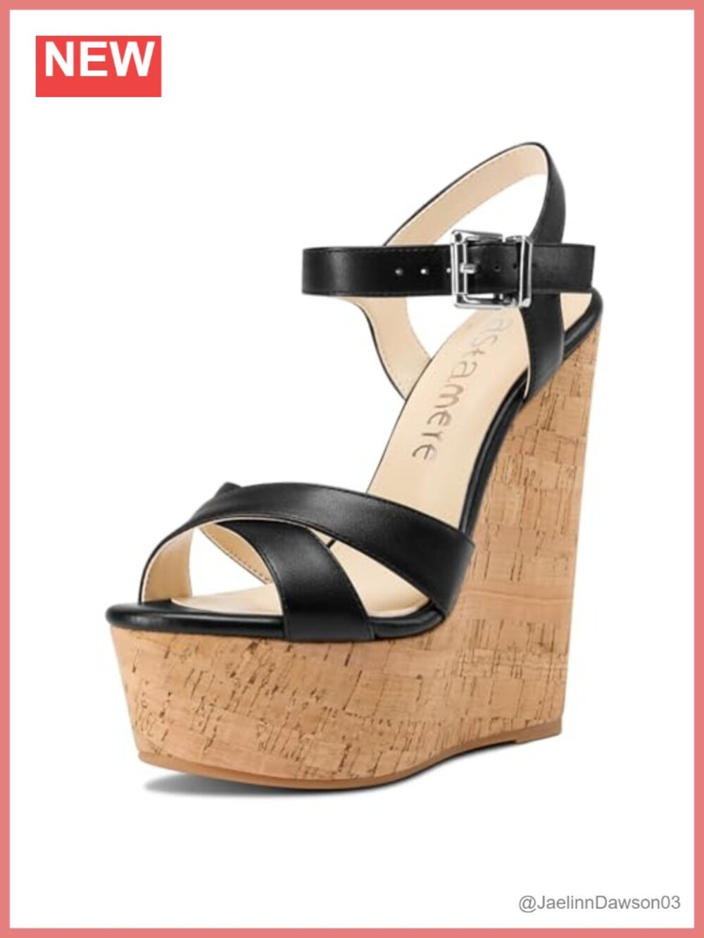 Wedge Heel Sandals Open Toe Ankle Strap Slingback Platform